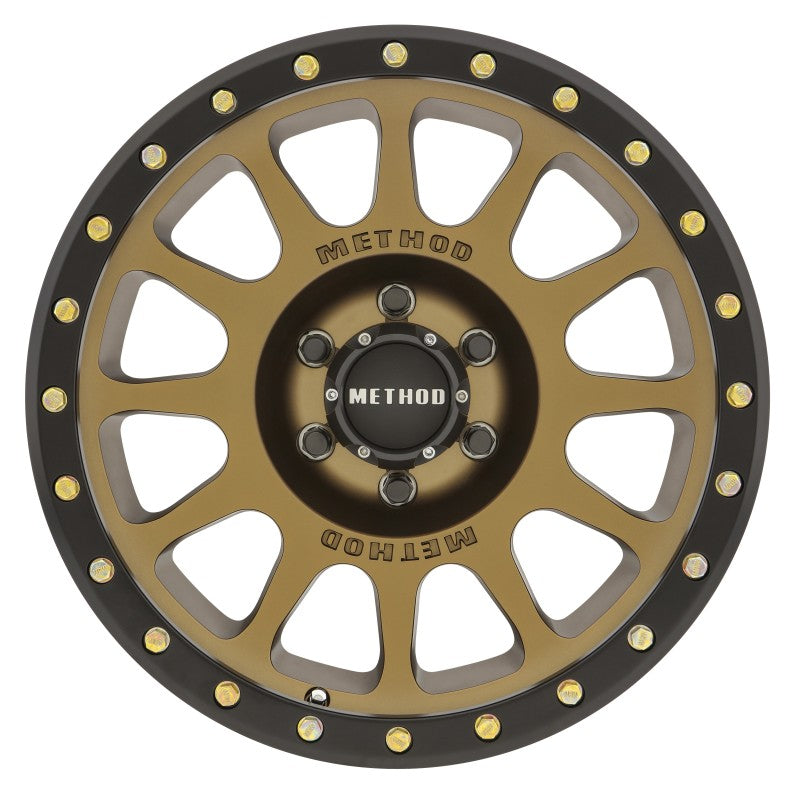 Method Wheels Wheels - Cast Method MR305 NV 18x9 0mm Offset 6x5.5 108mm CB Method Bronze/Black Street Loc Wheel
