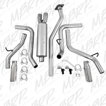 Load image into Gallery viewer, MBRP Catback MBRP 2003-2007 Chev/GMC 1500 Classic 4.8/5.3L EC/CC-SB Cat Back Dual Split Side