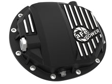 Load image into Gallery viewer, aFe Diff Covers aFe Power Pro Series AAM 9.5/9.76 Rear Diff Cover Black w/Mach Fins 14-19 GM Silverado/Sierra 1500
