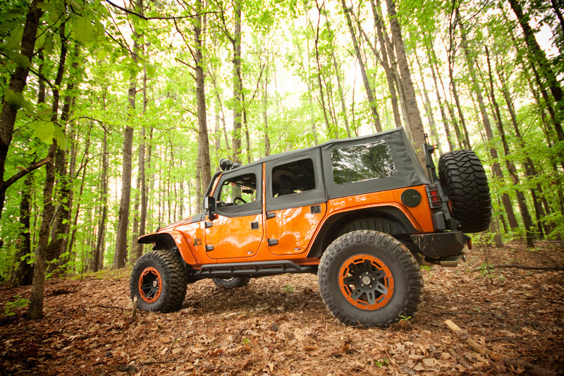 Rugged Ridge Fender Flares Rugged Ridge Flat Flare and Fender Liner Kit 07-18 Jeep Wrangler