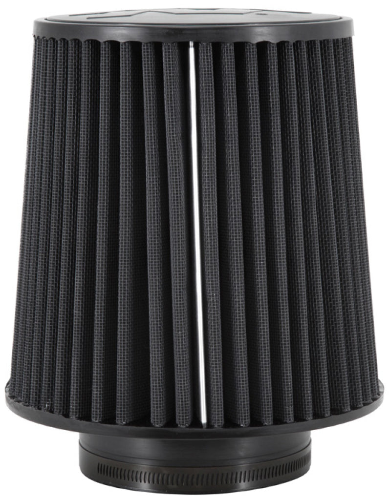 K&N Engineering Air Filters - Universal Fit K&N Universal Rubber Filter-Round Tapered 4.5in Flange ID x 8in Base OD x 6.625in Top OD x 8in H