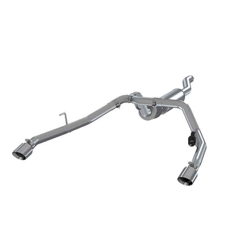 MBRP Catback MBRP 2020 Jeep Gladiator 3.6L 2.5in Dual Rear Exit Cat Back Exhaust Aluminized