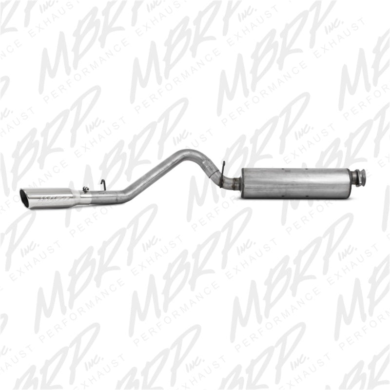 MBRP Catback MBRP 2000-2006 Jeep Wrangler (JK) Inline-4 2.5L Inline-6 4.0L Cat Back Single Side