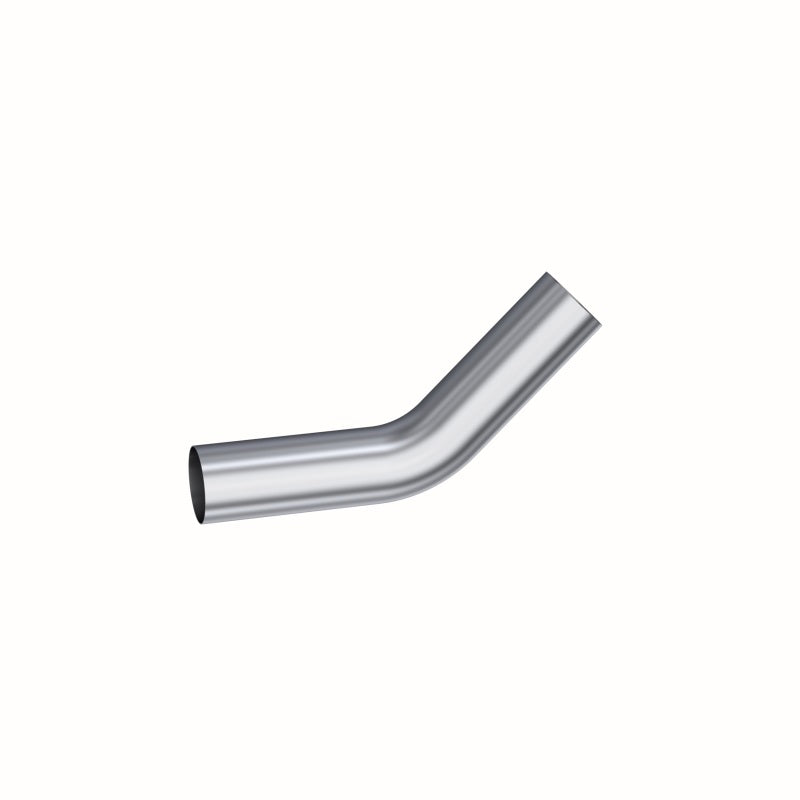 MBRP Aluminum Tubing MBRP Universal 5in - 45 Deg Bend 12in Legs Aluminized Steel (NO DROPSHIP)