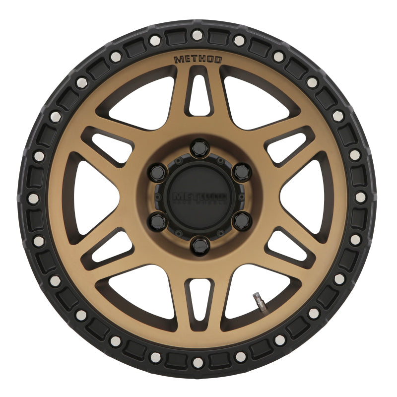 Method Wheels Wheels - Cast Method MR312 17x8.5 0mm Offset 6x5.5 106.25mm CB Method Bronze/Black Street Loc Wheel