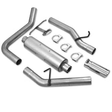 Load image into Gallery viewer, MBRP Catback MBRP 08-12 Ford F-250/F-350 5.4L V8/6.8L V10/6.2L V8 CC-SB/EC-LB 3in Cat Back Single Side Exit Alum