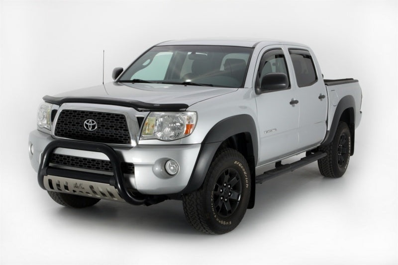 AVS Wind Deflectors AVS 05-15 Toyota Tacoma Double Cab Ventvisor In-Channel Front & Rear Window Deflectors 4pc - Smoke