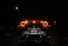 Load image into Gallery viewer, DV8 Offroad Grilles DV8 Offroad 2018+ Jeep JL Grill Amber Marker Lights