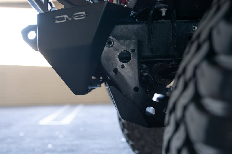 DV8 Offroad Skid Plates DV8 Offroad 18-23 Jeep Wrangler JL/JT Front Bumper Sway-Bar Disconnect Motor Skid Plate