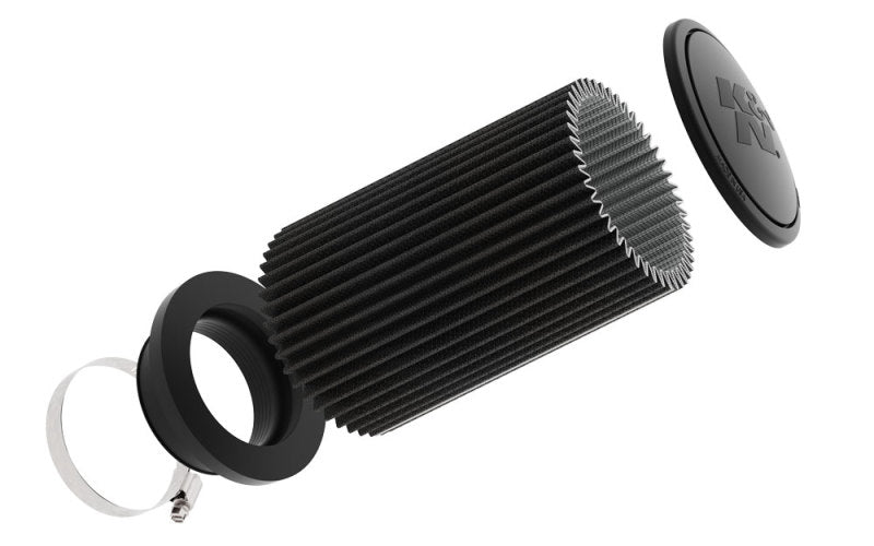 K&N Engineering Air Filters - Universal Fit K&N Universal Air Filter (4in. Flange / 6in. Base / 5.25in. Top OD / 9.25in. Height)