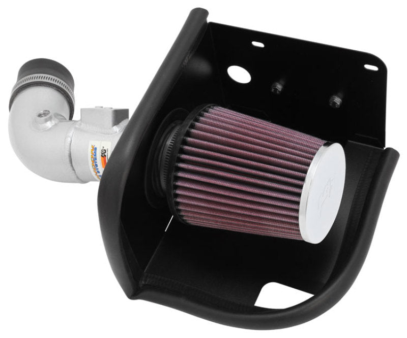 K&N Engineering Cold Air Intakes K&N 11-12 Ford Fiesta 1.6L L4 Silver Typhoon Performance Intake