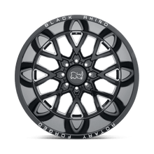 Load image into Gallery viewer, Black Rhino Wheels Wheel BRGRM 24X14 8X180 G-BLK-MILL -76MM - 2414GRM-68180B25