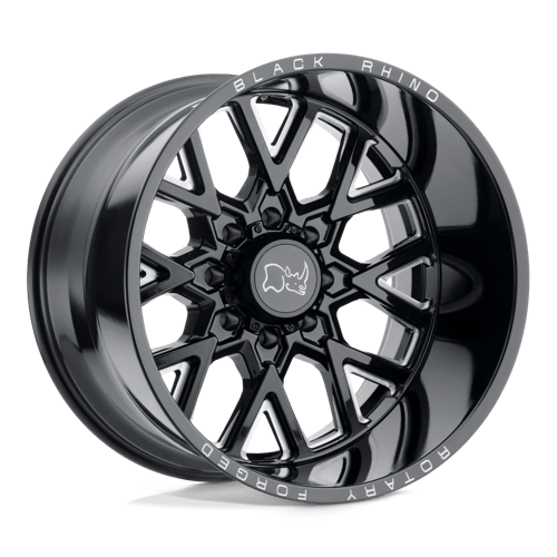 Black Rhino Wheels Wheel BRGRM 24X14 8X180 G-BLK-MILL -76MM - 2414GRM-68180B25