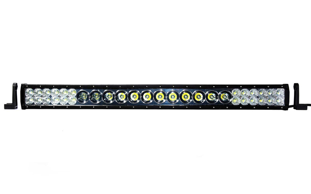 Quake LED Light Bar 32 Inch LED Light Bar Dual Row 192 Watt Combo Hybrid Series - QUH010