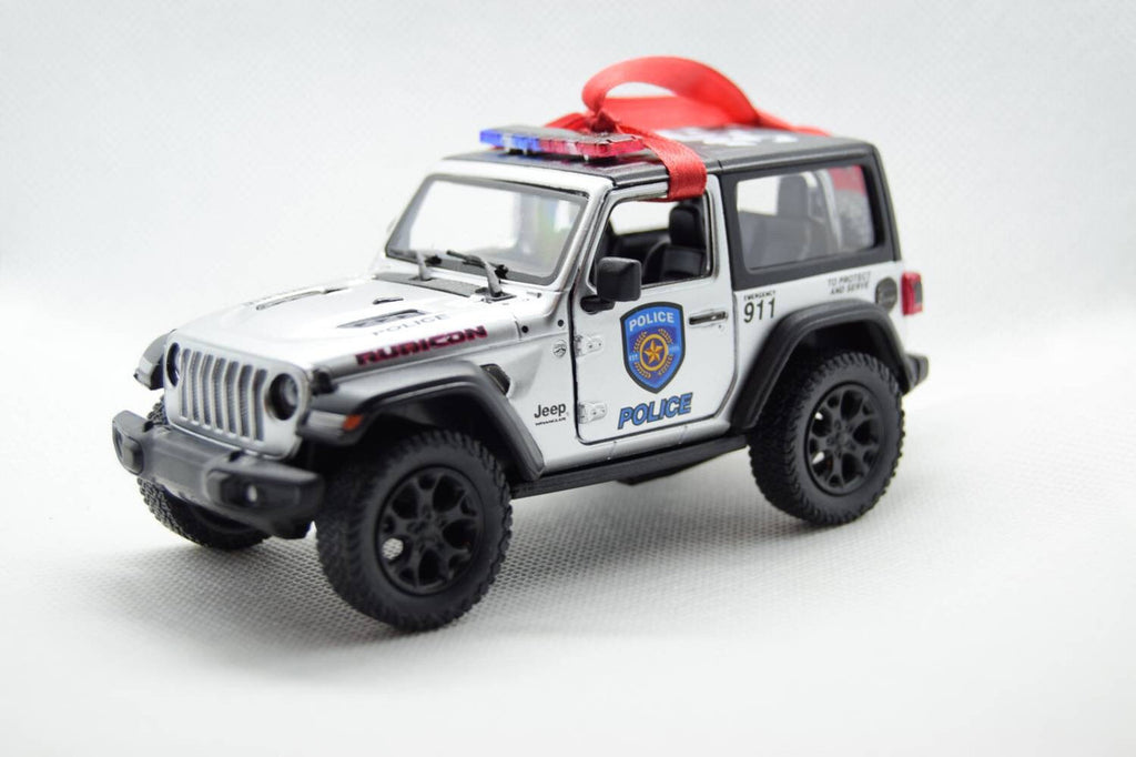 Offroad Trading Company Police Jeep Wrangler JL Ornament