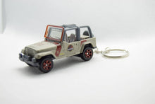Load image into Gallery viewer, Offroad Trading Company Jurassic Jeep Wrangler JP 18 YJ Keychain