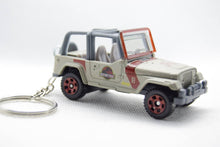 Load image into Gallery viewer, Offroad Trading Company Jurassic Jeep Wrangler JP 18 YJ Keychain