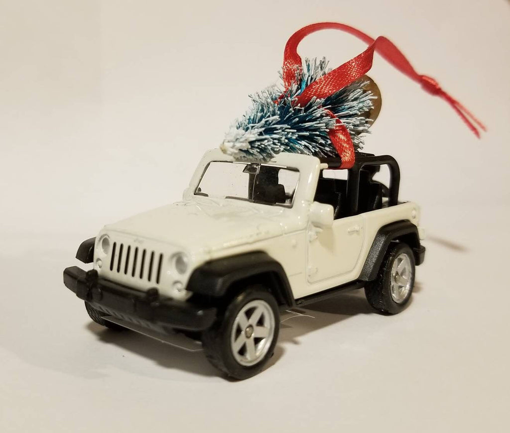 Offroad Trading Company Jeep Wrangler JK 2 door Ornament with Tree