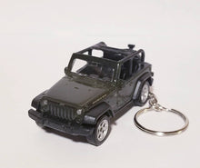Load image into Gallery viewer, Offroad Trading Company Jeep Wrangler Rubicon Green JK 2 Door Keychain