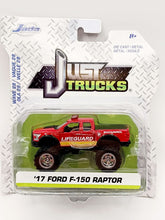 Load image into Gallery viewer, Jada Toys Jada Just Trucks '17 Ford F-150 Raptor Red Pickup Truck 1:64 Lifeguard Patrol