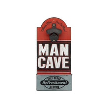 Load image into Gallery viewer, Offroad Trading Company METAL AND MDF BOTTLE OPENER - MAN CAVE