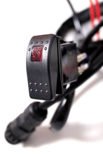 Load image into Gallery viewer, Quake LED Toggle Switch Pro Wire Harness With Inline Fuse And Toggle Switch - QWH228