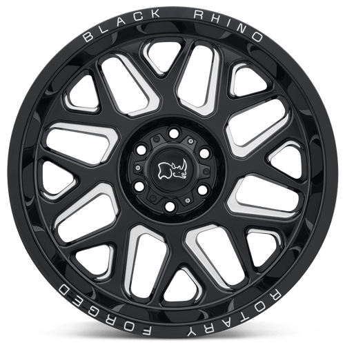 Black Rhino Wheels Wheel BRRPR 24X14 5X5.0 G-BLK-MILL -76MM - 2414RPR-65127B71
