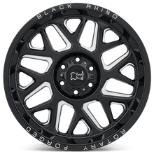 Load image into Gallery viewer, Black Rhino Wheels Wheel BRRPR 24X14 5X5.0 G-BLK-MILL -76MM - 2414RPR-65127B71