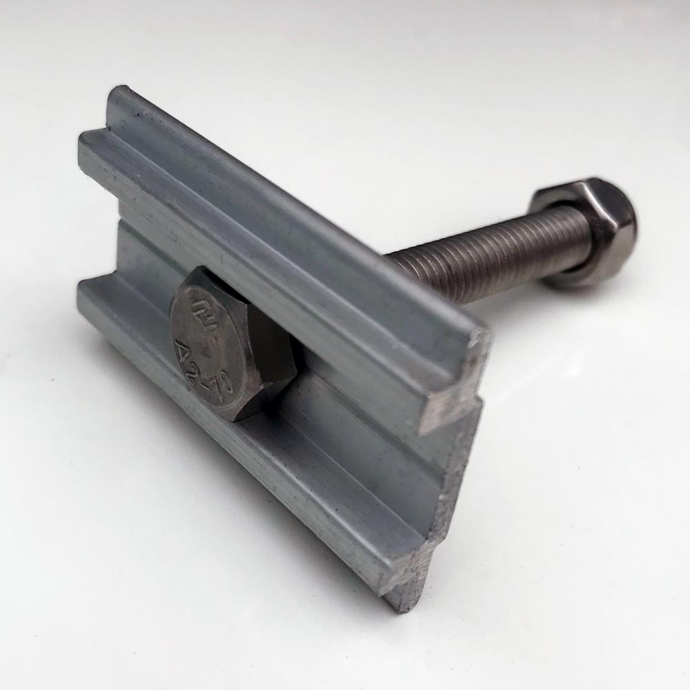 Tuff Stuff Overland Roof Top Tent - Accessory Roof Top Tent Sliding Installation Bracket w/Matching Nut & Bolt