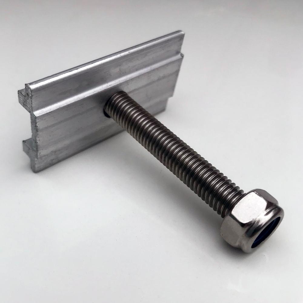 Tuff Stuff Overland Roof Top Tent - Accessory Roof Top Tent Sliding Installation Bracket w/Matching Nut & Bolt