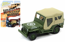 Load image into Gallery viewer, Offroad Trading Company Johnny Lightning 1:64 Wheeled Warriors Release 2 Version A - WWII Willys MB Jeep (Limited Edition 1 of 2004)