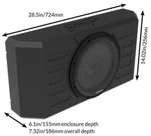 Load image into Gallery viewer, Stinger Off-Road Audio 12" Swing Gate-Mounted 800 Watt Loaded Subwoofer Enclosure for Jeep Wrangler JK/JKU and JL/JLU