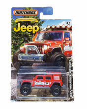 Load image into Gallery viewer, Matchbox MATCHBOX LIMITED EDITION JEEP JKU ANNIVERSARY RED JEEP WRANGLER SUPERLIFT DIE-CAST