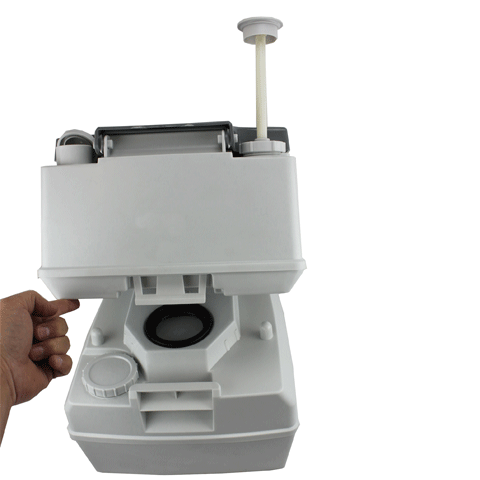 Tuff Stuff Overland Toilet Tuff Stuff® 5 Gallon Flushable Portable Outdoor Toilet With Removable Holding Tank