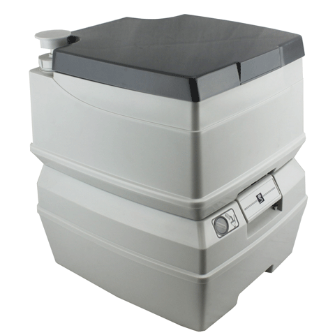 Tuff Stuff Overland Toilet Tuff Stuff® 5 Gallon Flushable Portable Outdoor Toilet With Removable Holding Tank