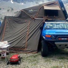 Load image into Gallery viewer, Tuff Stuff Overland Roof Top Tent Tuff Stuff ALPHA® Hard Top Side Open Tent, Black, 3+ Person