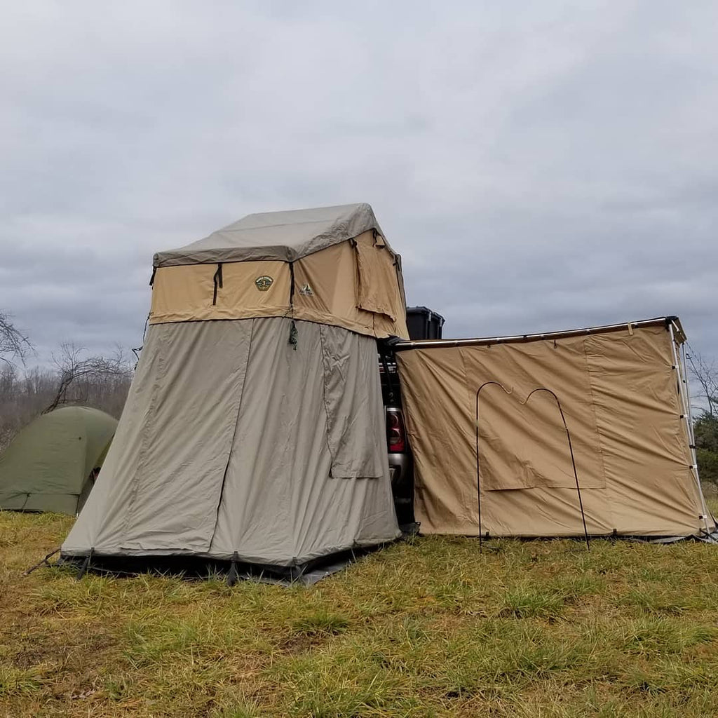 Tuff Stuff Overland Awning Shelter Room Tuff Stuff® Awning Camp Shelter Room W/ PVC Floor, 280G Material, 6.5′ x 8'