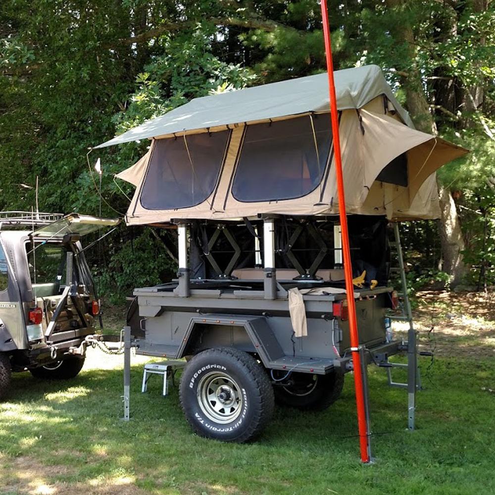 Tuff Stuff Overland Roof Top Tent Tuff Stuff® "Elite" Overland Roof Top Tent & Annex Room, 5 Person