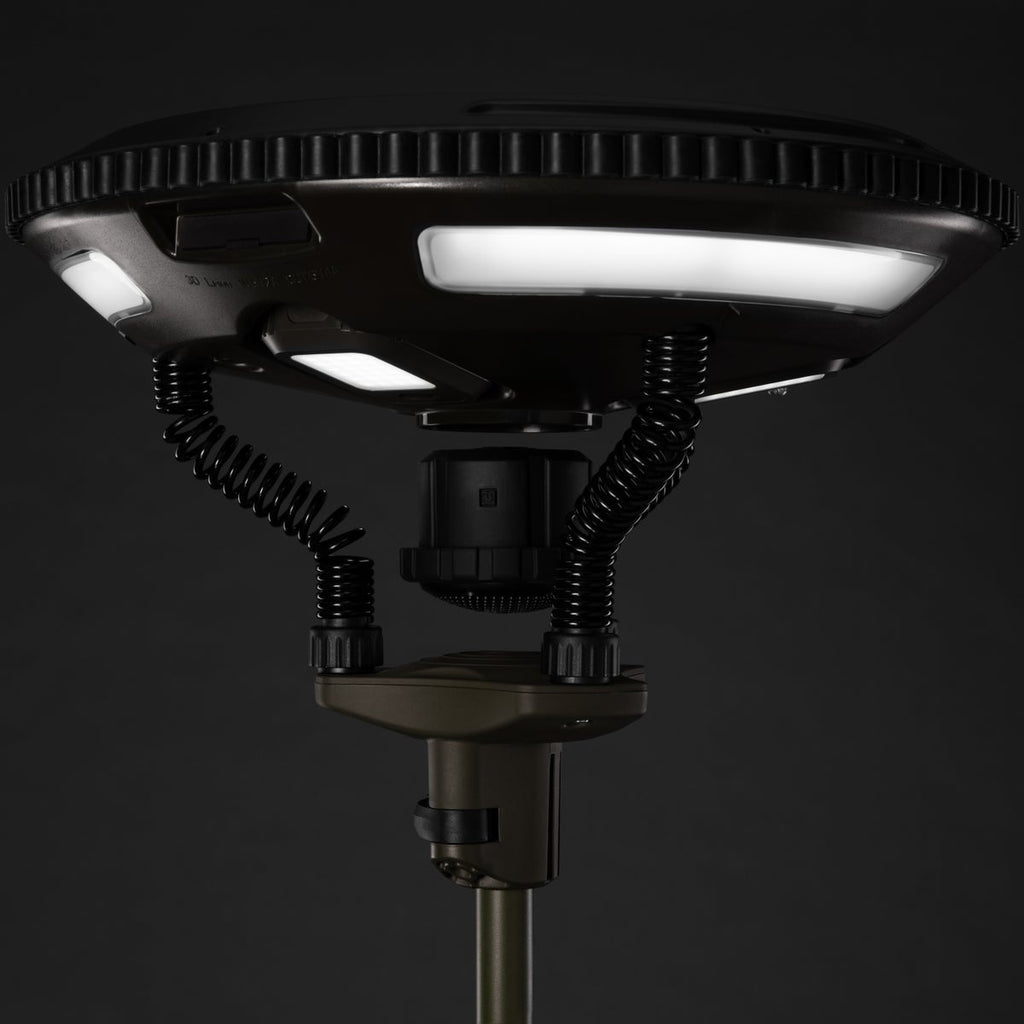 Tuff Stuff Overland Solar Light Tuff Stuff Halo 9.75" Solar Freestanding Light with Speaker