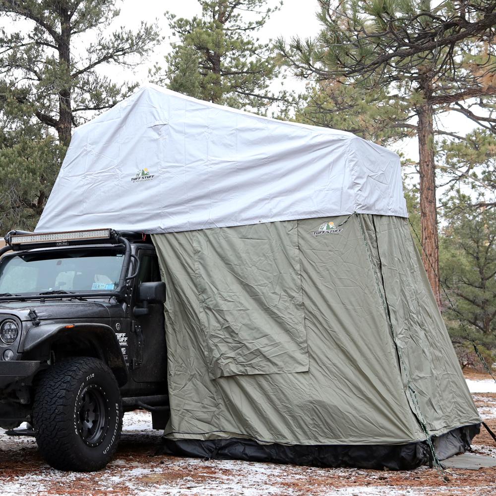 Tuff Stuff Overland Xtreme Weather Cover Ranger Tuff Stuff® Overland Roof Top Tent Xtreme Weather Covers