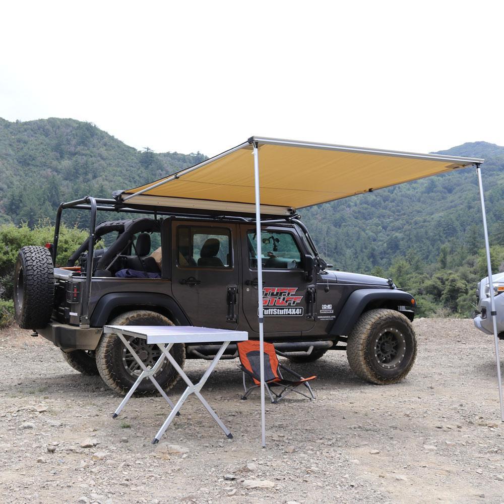 Tuff Stuff Overland Awning Tuff Stuff® Roof Top Awning, 6.5′ x 8'