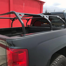 Load image into Gallery viewer, Tuff Stuff Overland Tent Truck Bed Rack Tuff Stuff® Roof Top Tent Truck Bed Rack, Adjustable, Powder Coated 51"