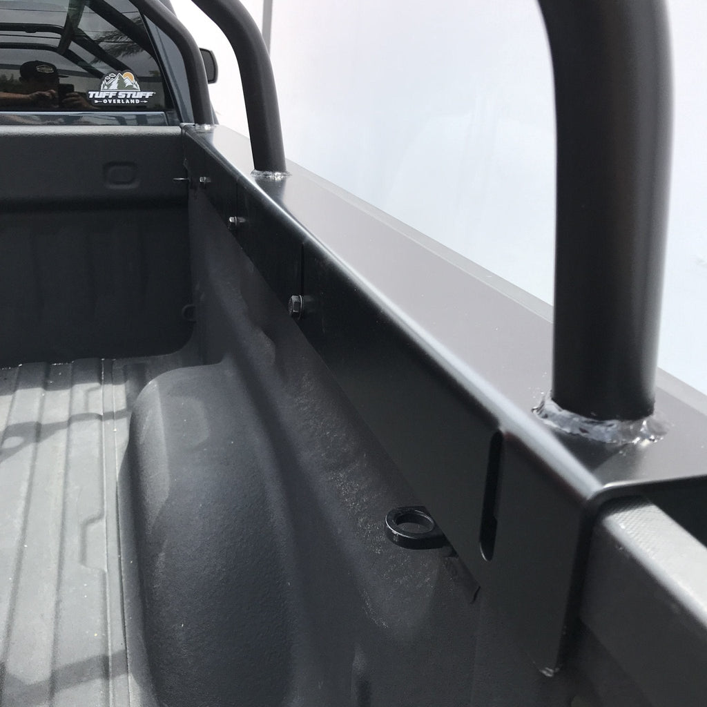 Tuff Stuff Overland Tent Truck Bed Rack Tuff Stuff® Roof Top Tent Truck Bed Rack, Adjustable, Powder Coated 51"