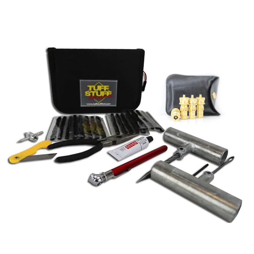 Tuff Stuff 4x4 Tire Repair Kit Tuff Stuff® Tire Repair Kit Includes Tools, Plugs, Patches & Storage Case