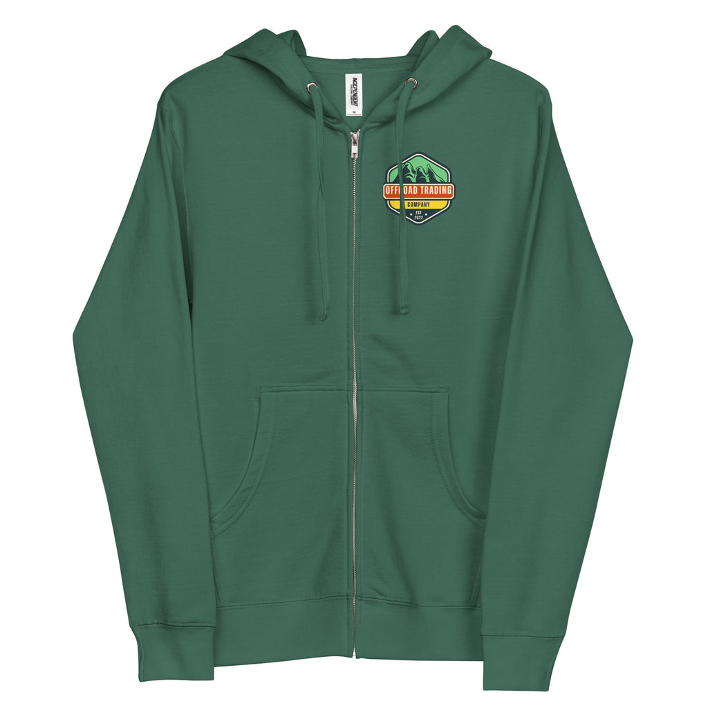 Offroad Trading Company Hoodie Alpine Green / S OTC Unisex fleece zip up hoodie