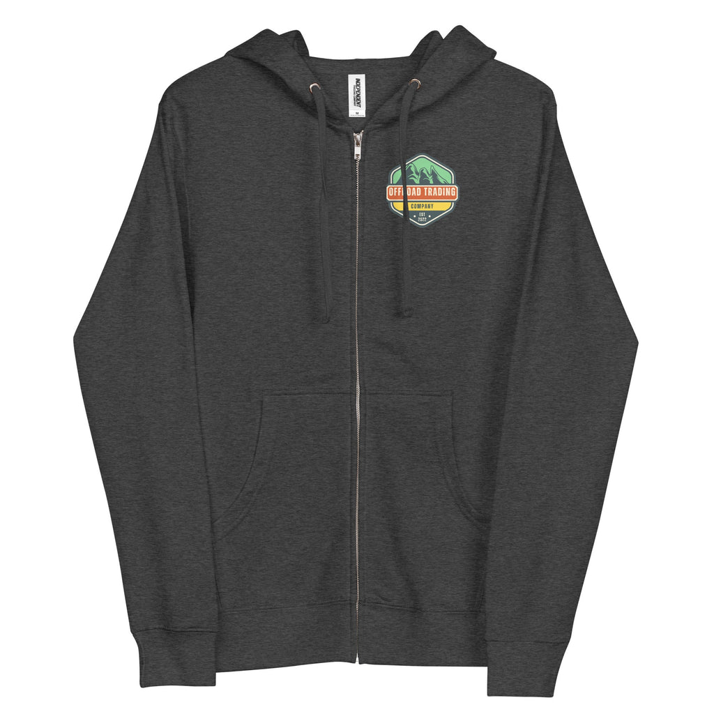 Offroad Trading Company Hoodie Charcoal Heather / S OTC Unisex fleece zip up hoodie
