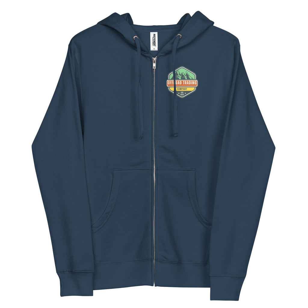 Offroad Trading Company Hoodie Navy / S OTC Unisex fleece zip up hoodie