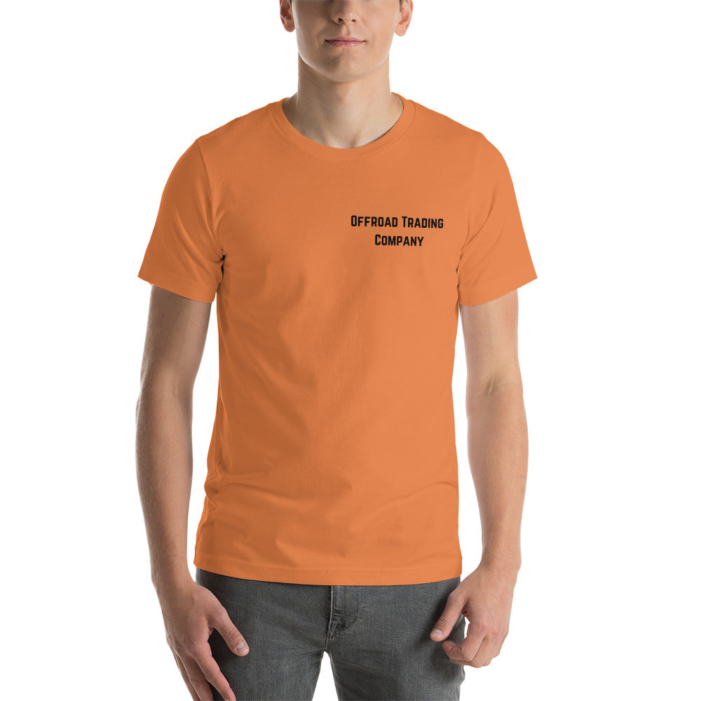 Offroad Trading Company T-Shirt Burnt Orange / XS Wheel The Mountains Ride the Waves Bronco OTC Unisex t-shirt