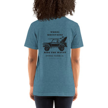 Load image into Gallery viewer, Offroad Trading Company T-Shirt Wheel The Mountains Ride the Waves Bronco OTC Unisex t-shirt