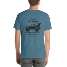 Load image into Gallery viewer, Offroad Trading Company T-Shirt Wheel The Mountains Ride the Waves Bronco OTC Unisex t-shirt